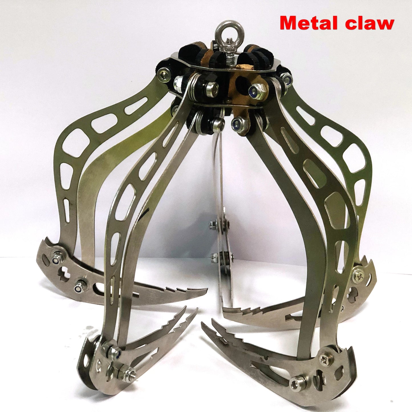 Stainless Steel Claw Manipulator for Drone Robot DIY Kit Mantis Hook Gripper Automatic Grasping Set for Quadcopter Rescue System
