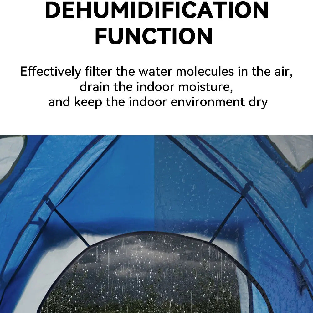 5200btu Mini Air Cooler Portable Air Conditioner Dehumidifier For Car Multi-Function Camping Tent Air Dehumidifier For Room