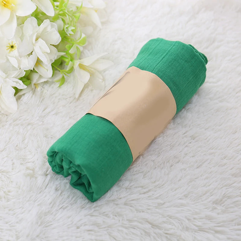 Cotton Linen Scarf Candy Color Anti-sand Neckerchief Women Thin Tippet Long Scarf Soft Scarves Shawls 180x45cm Shawl Headwrap