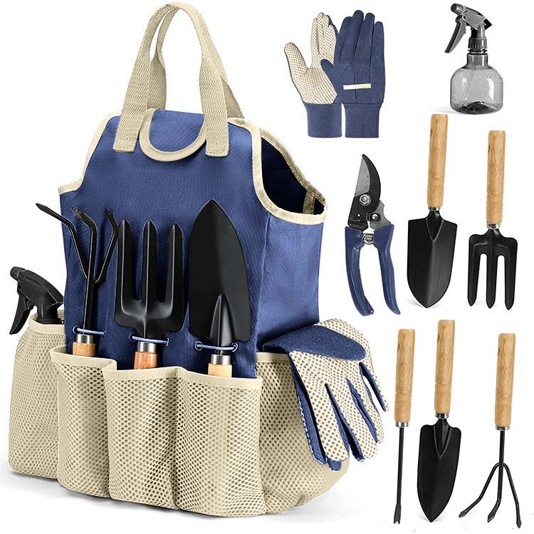 Amazon Gardening Tool Set Garden Tool Kit Scissors Gift 9-Piece Outdoor Garden Tool Set