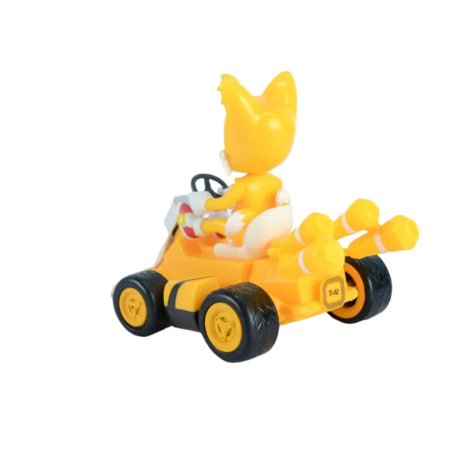 Sonic the Hedgehog Toy Car Kids Gift Birthday Gift Collection Decoration Desktop Decoration