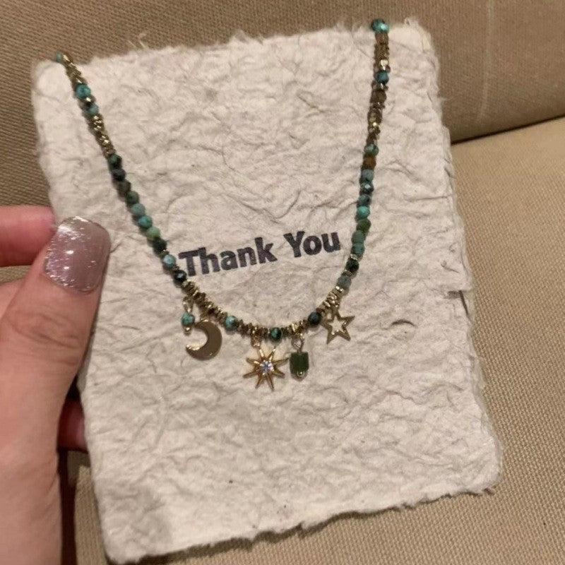 Sunflower Necklace Female Niche Design Sense