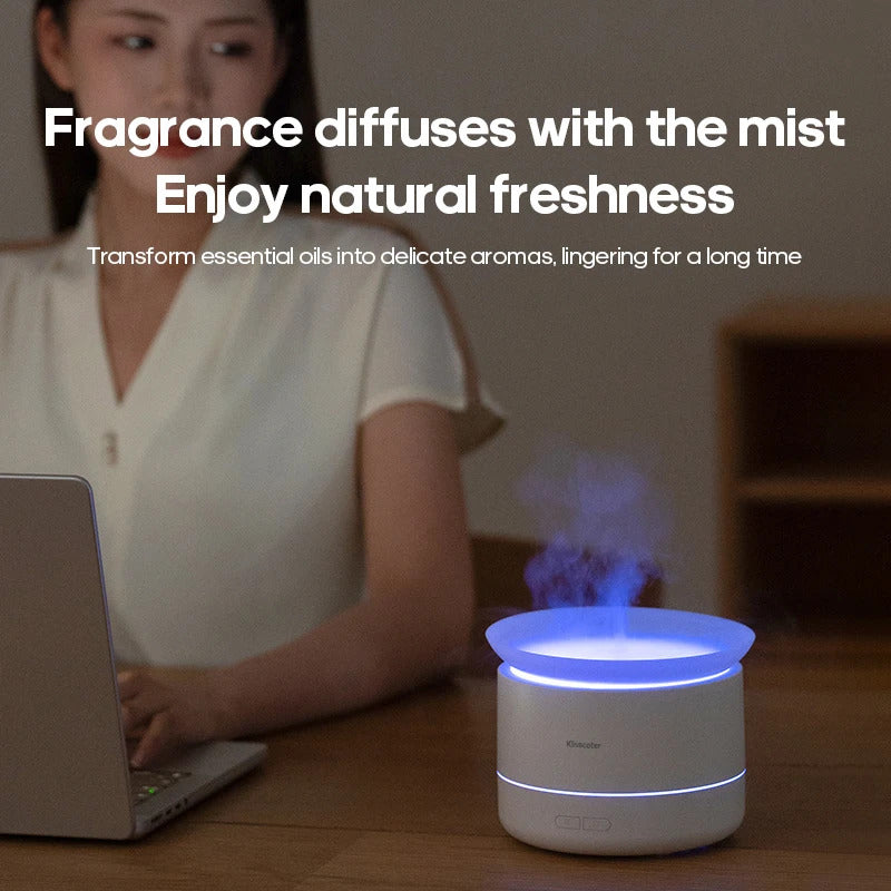 Ultra Quiet Mist Spray Surge Aromatherapy Diffuser with Colorful Lighting Essential Oil Humidifier Sprayer for Home Room Office