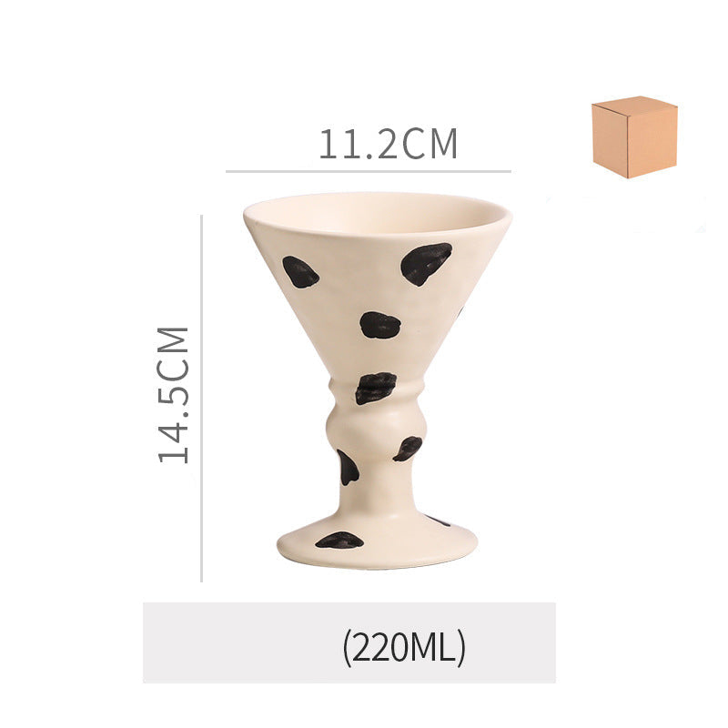 Personalized High-Value Ins Mug Household Water Cup Goblet Ceramic Milk Coffee Cup Couple Breakfast Gift