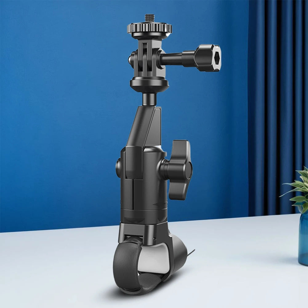 Camera Mount Holder Motorcycle Clip for GoPro 12 11 10 for Insta 360 X2 X3 X4 Action Camera Bike Bicycle Handlebar Stand Bracket