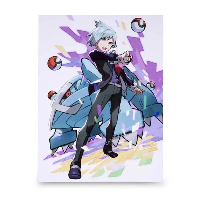 American Version of PokeMon Center Trainers Series Little Youmali, Salina, Chibana Posters, Home Canvas Hanging Paintings