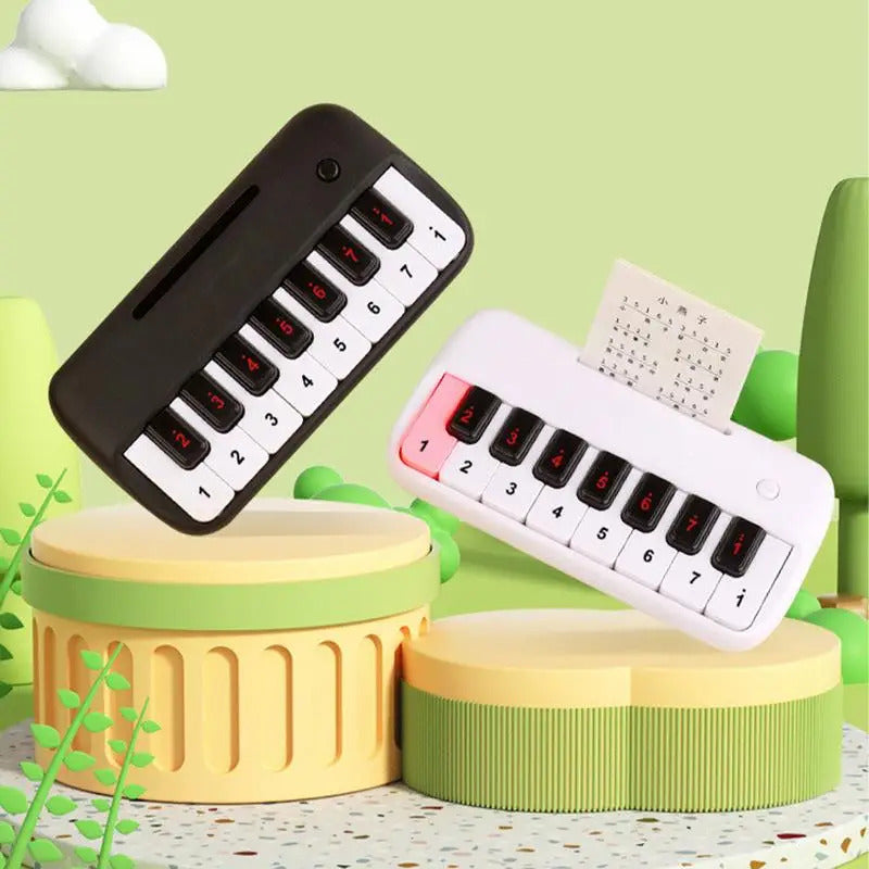 Mini Electric Keyboard Kids Puzzle Early Education Electronic Piano Toy Pocket Piano Teaching Musical Instrument for Girls Boys
