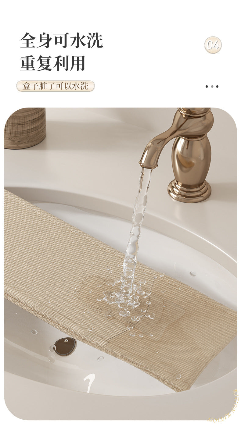 Drawer Style Wardrobe Storage Box Household Fabrics Clothes Pants without Lid Storage Cotton and Linen Storage Storage Basket Box