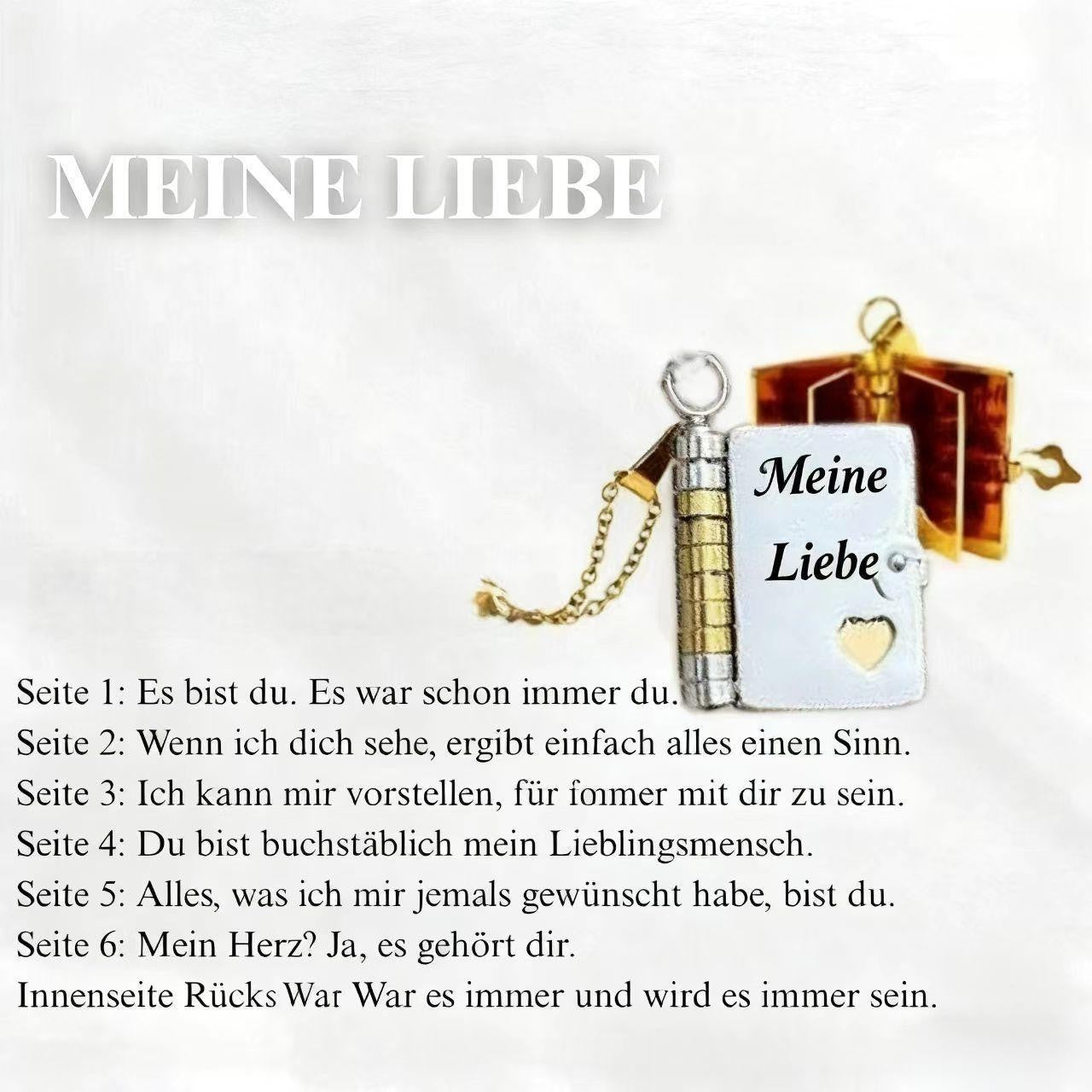 Titanium Steel Women's Love Letter Necklace Openable Pendant Couple New Style Personality Temperament Necklace Clavicle Chain