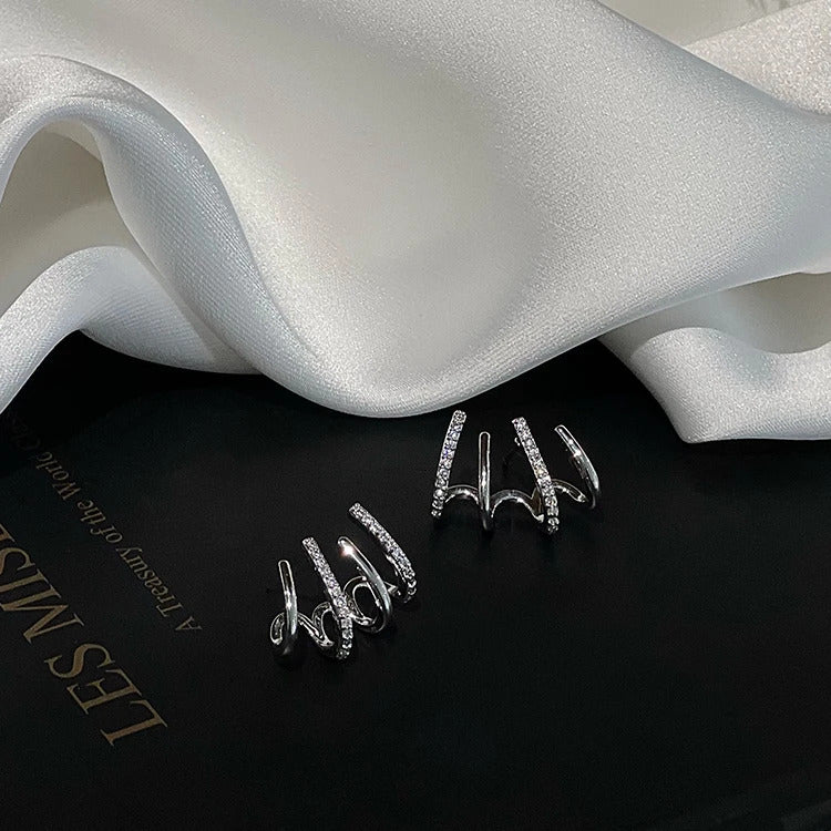 Trendy Geometric Stud Earrings for Women Classic Elegant Cute Imitation Pearl Leaf Small Stud Earring Wedding Jewelry