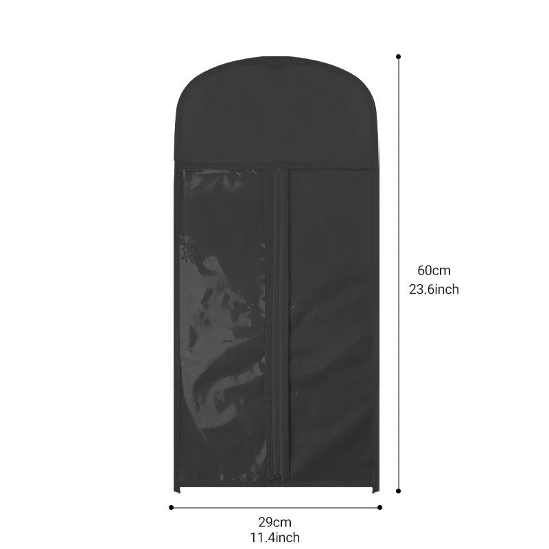 Cross-Border Foreign Trade Non-Woven Wig Storage Dustproof Cover Bag Transparent PVC Wig Hanging Display Storage Rack