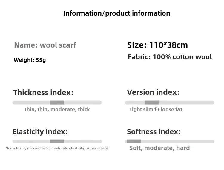 British Korean Triangle Scarf  Niche Wool  Triangular Scarf Women Headscarf Knitted Scarf Multi-functional Warm Knitted Scarf