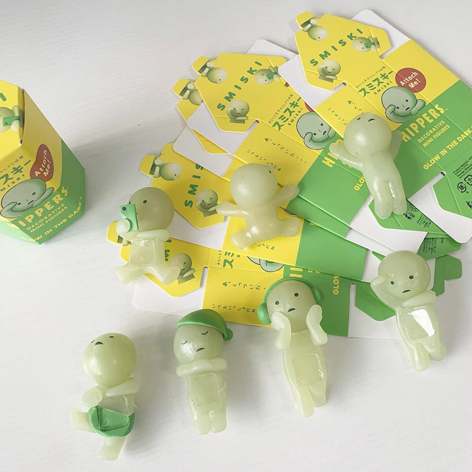 Sonny Angel Smiski Night Light Blind Box Corner Jun Toys Mystery Boxes Cute Mobile Phone Pendant Car Office Decoration Kid Gift