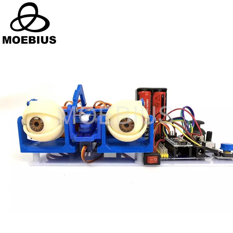 For Arduino Mobile Robot Biomimetic Eyes Robotics Science Experiment Boy Program Toy STEM Kit