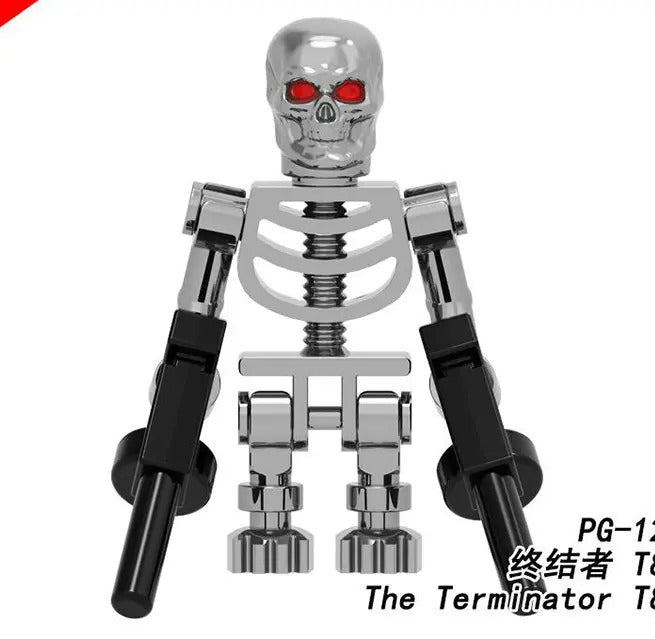 Hot-Selling 4cm Children Anime Figure Hero Building Blocks Kid Gift Assembling Toy Model Mini Movies Characters Figurine Bricks