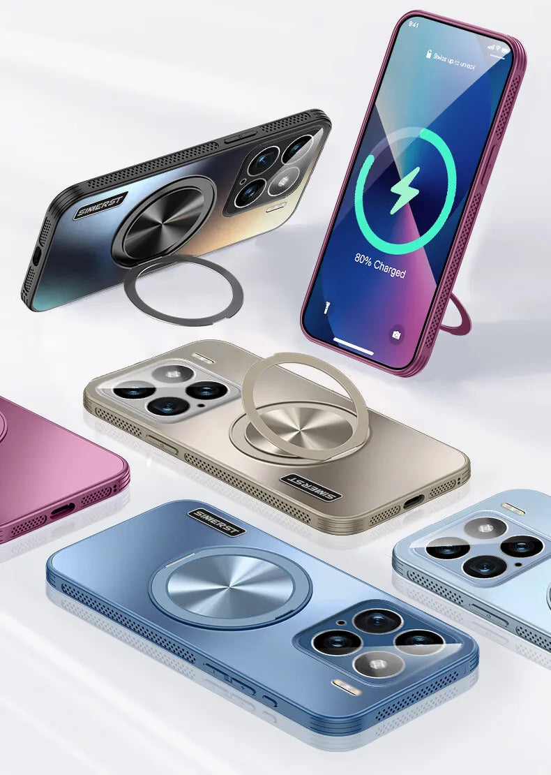 Cool Magnetic Phone Case with Stand for  Xiaomi 15, 15Pro, 14Pro phone case