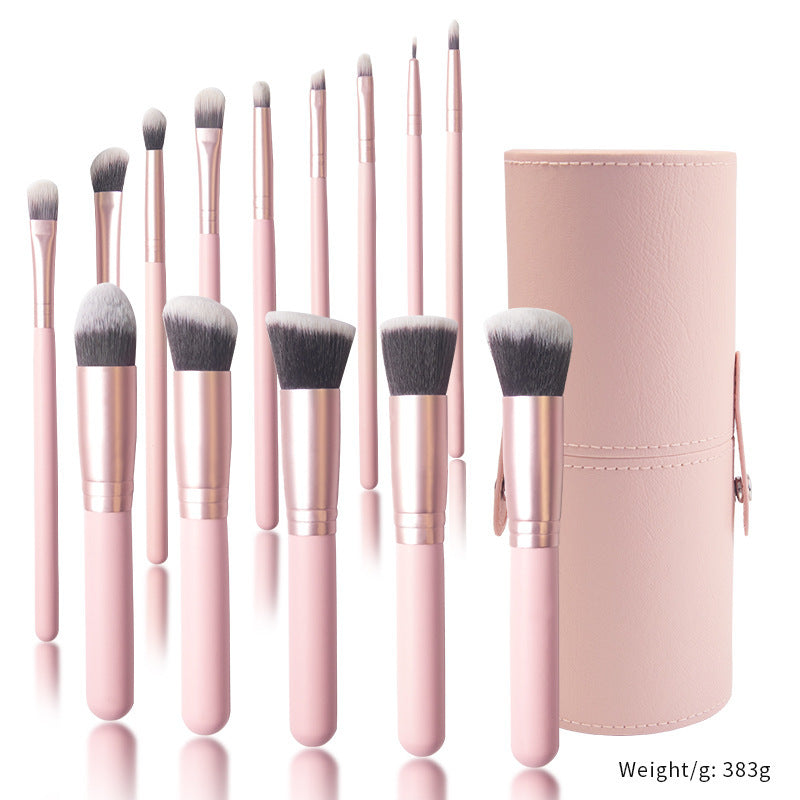 Amazon Hot-Selling Amazon 14-Piece Makeup Brush Set Loose Powder Foundation Brush Soft Bristle Brush Cangzhou In-Stock Wholesale