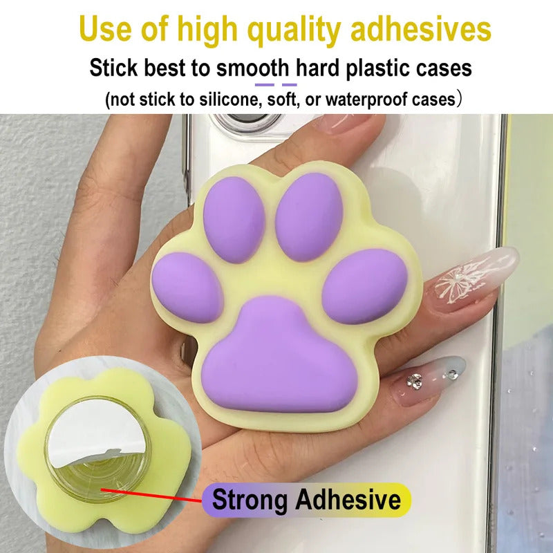 Grippopso Silicone Sockets Griptok Phone Holder Cat's Claw Finger Ring Holder Grip Stand Cellphone Accessories bracket