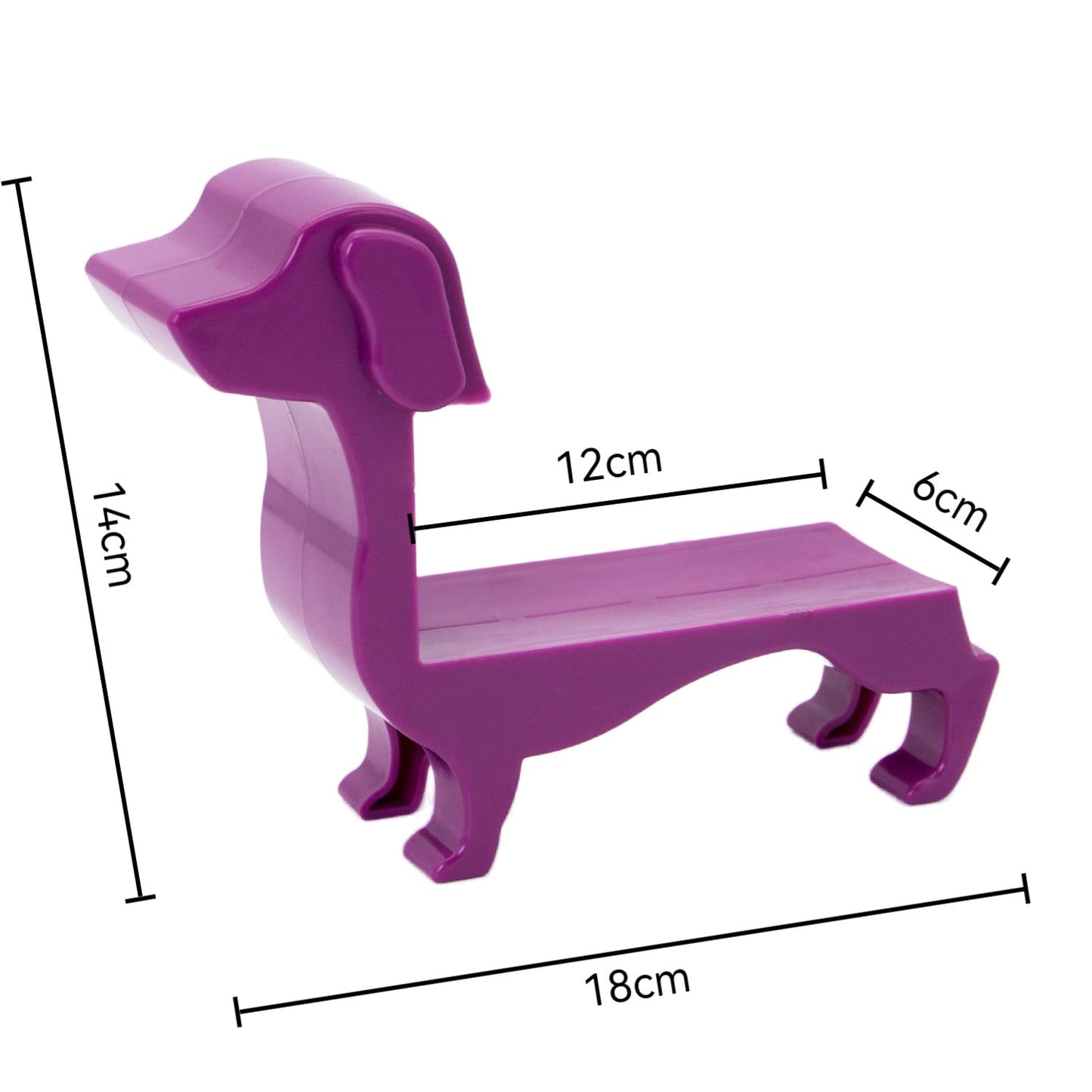 Cross-Border New Dog Wine Bottle Holder Sausage Dog Red Bottle Shelf Wine Bottle Support Tray Decoration Shelf