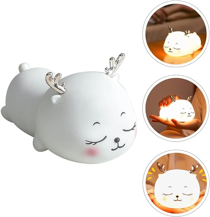 Silicone Deer Touch Lamp