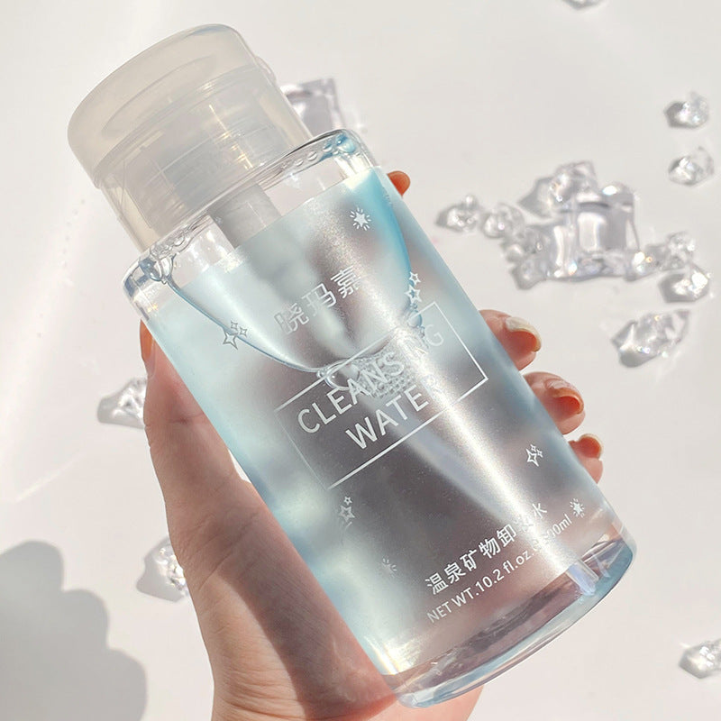 Xiaomajia Makeup Remover Water for Eyes, Lips, and Face 3-in-1 Deep Cleansing Pores for Women Authentic Student Party