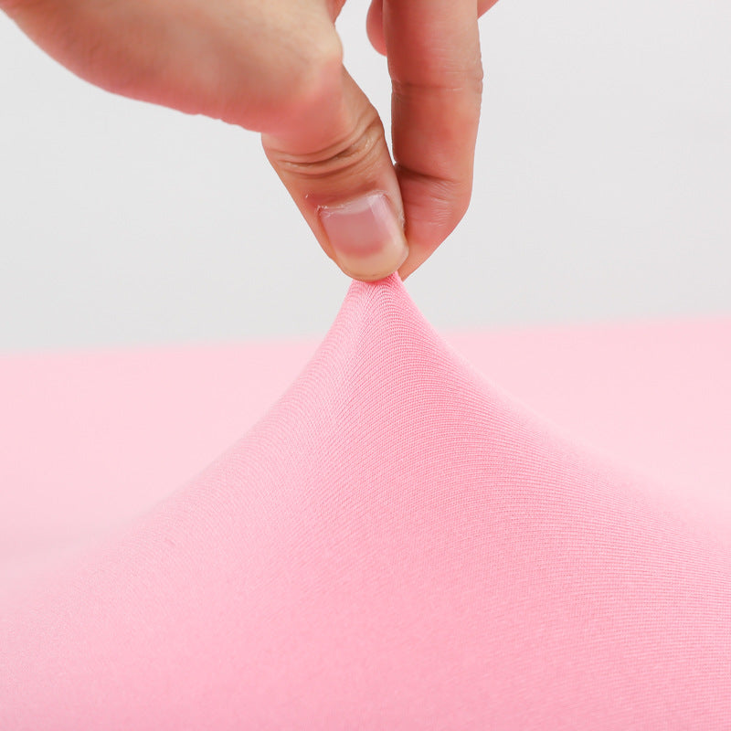 Elastic 6FT Rectangular Table Cover Full Coverage Tablecloth Outdoor Wedding Banquet Event Cocktail Fan-shaped Tablecloth Table Cover