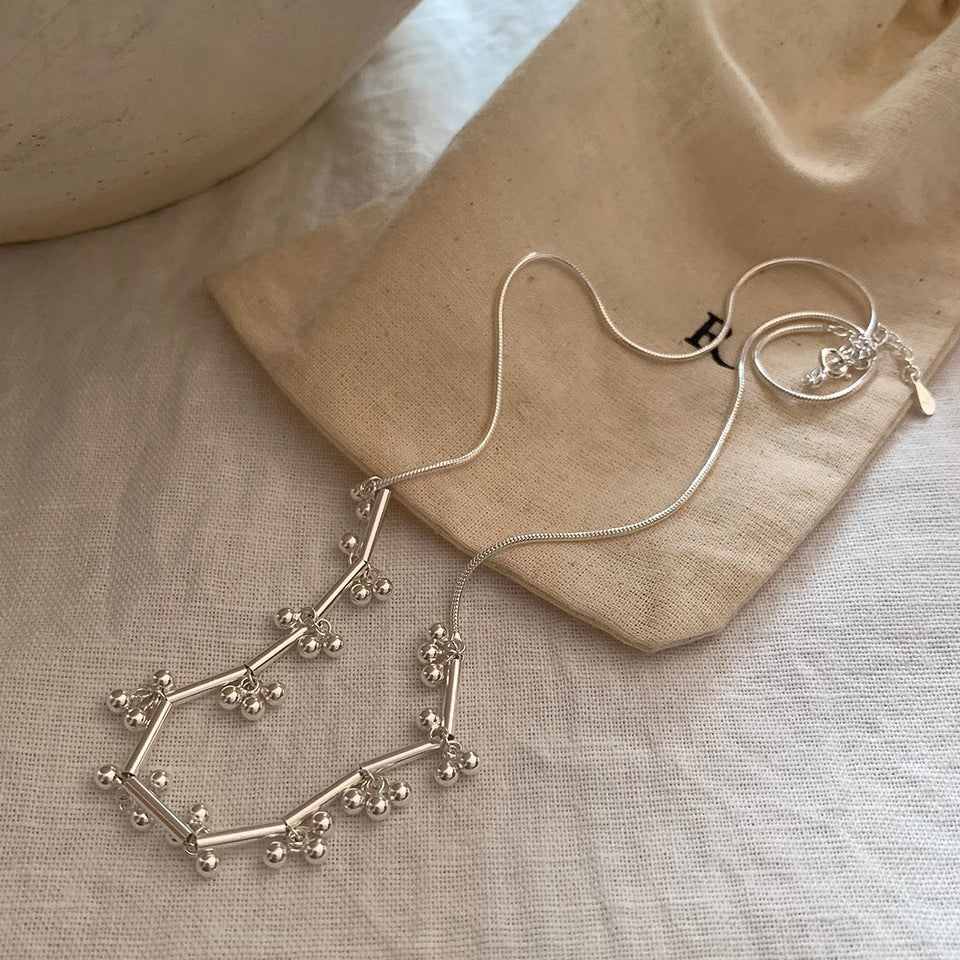 Small Grape Ball Beaded Bracelet for Women, Niche Personality Versatile Simple Bracelet Jewelry