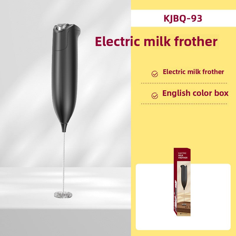 Amazon Electric Milk Beater New Stainless Steel Coffee Cream Electric Milk Beater Egg Beater Portable Blender