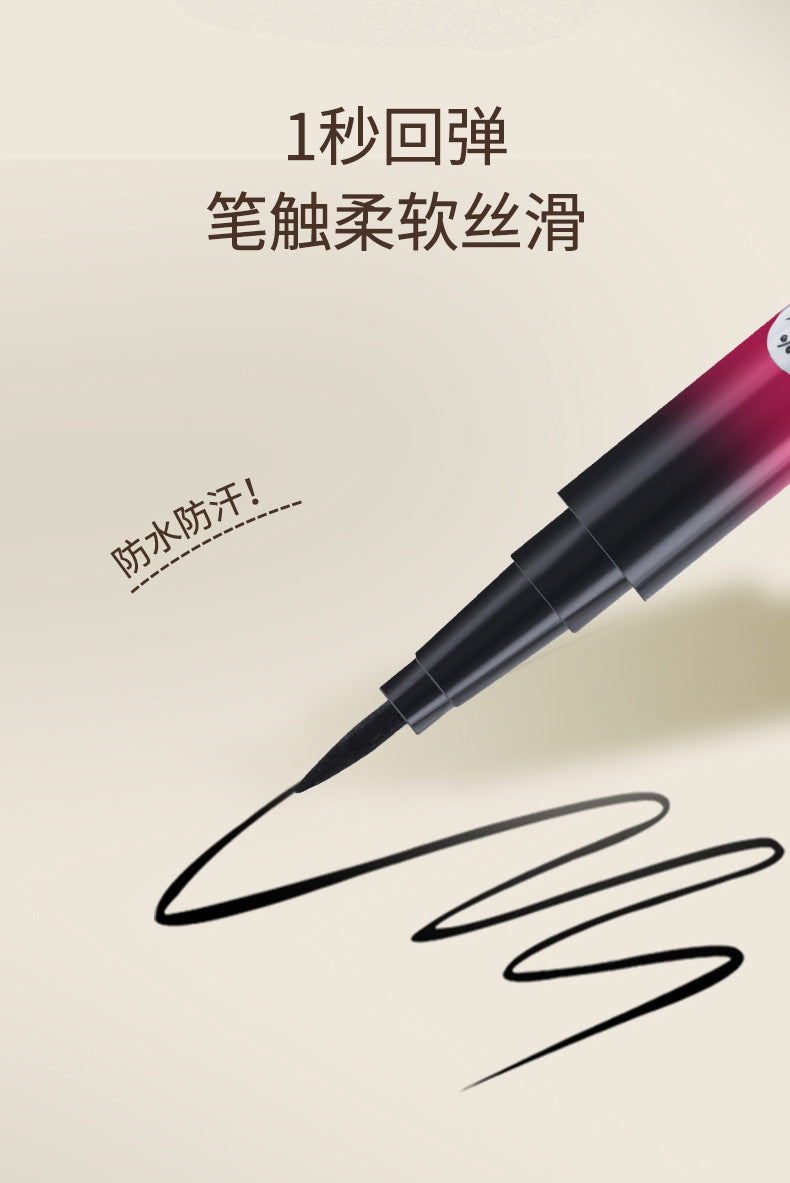 Cross-Border Wholesale MAYBELUCKY 36H Eyeliner Ultra-Fine Waterproof Smudge-Proof Long-Lasting European and American Export Eyeshadow Liquid