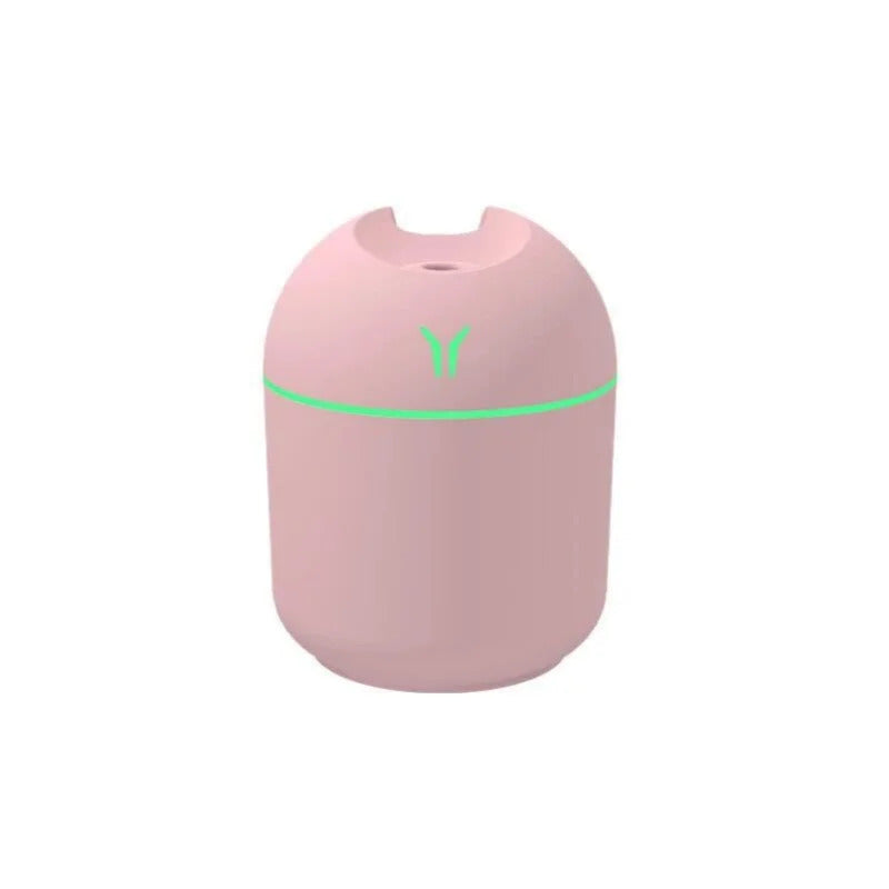 250ML USB Mini Air Humidifier Aroma Essential Oil Diffuser For Home Car Ultrasonic Mute Mist Maker Diffuser with LED Color Lamp