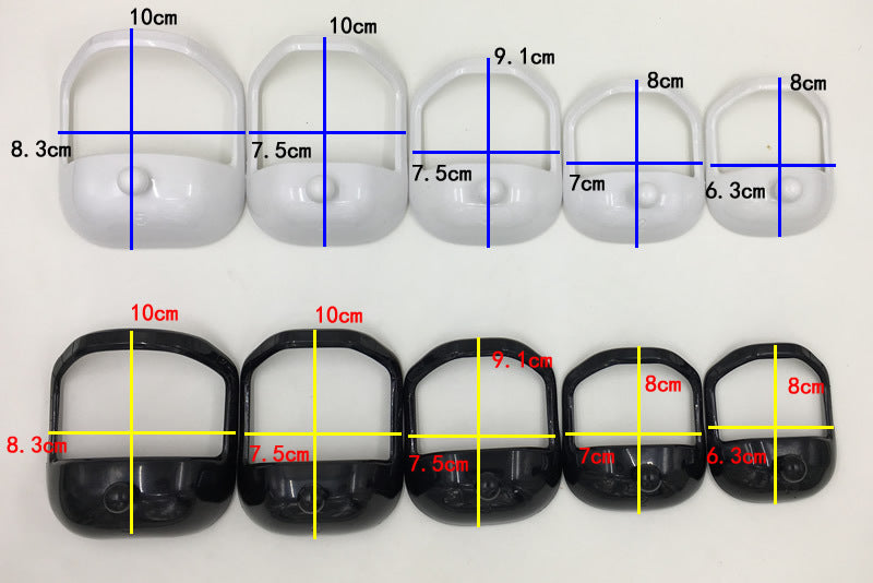 Cross-Border One Piece Dropshipping Beard Modeling Template 5-Piece Beard Modeling Template 5PCs Beard Guide 6