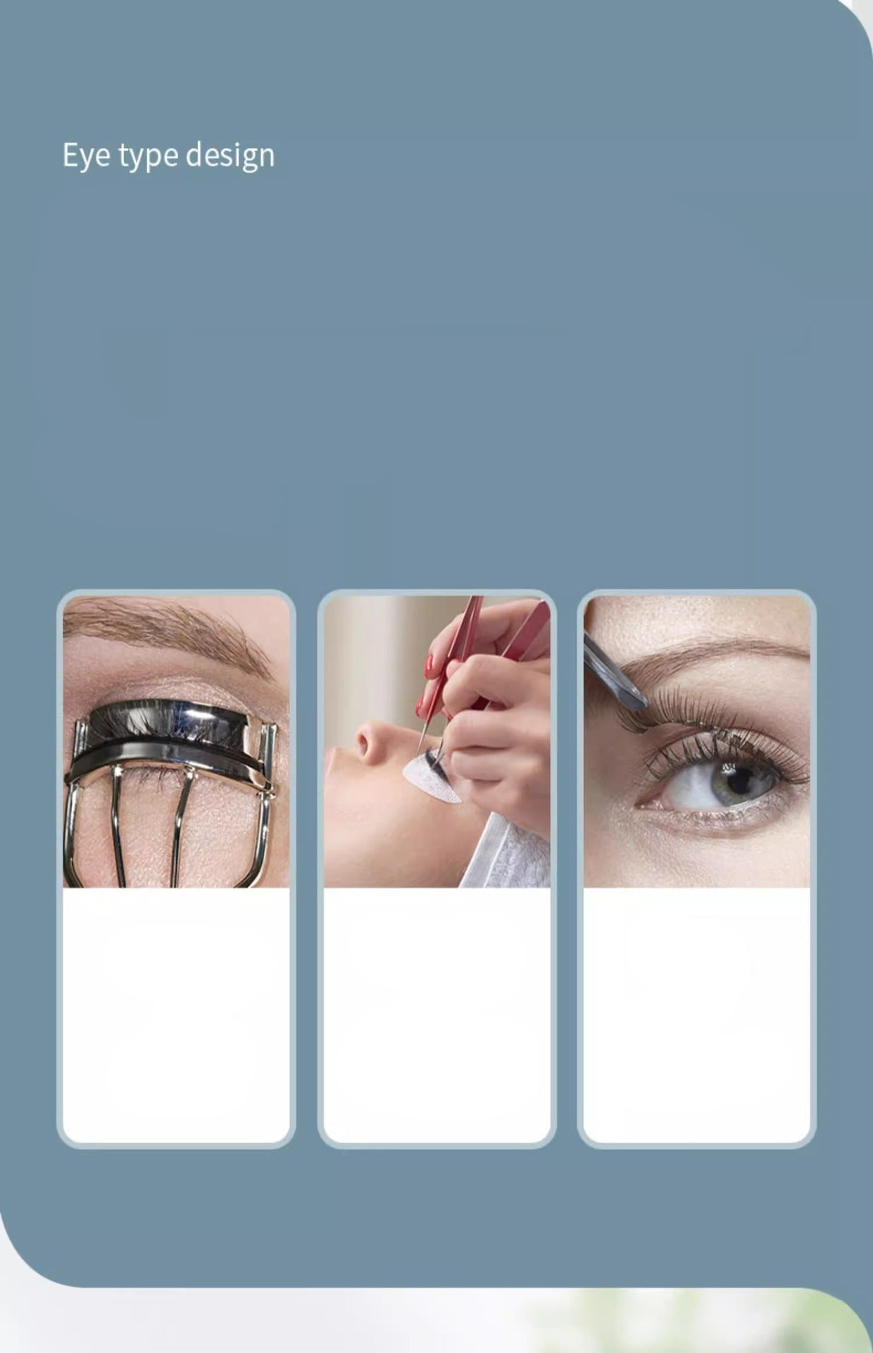 New Electric Eyelash Curler Rechargeable Heated Eyelash Shaping Curler Beauty Tool Electric Eyelash Curler