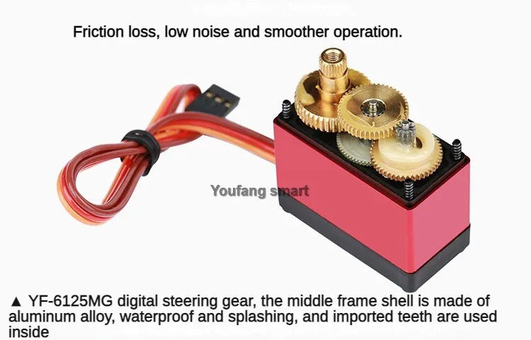 6 DOF Robot Arm Kit Manipulator Metal Alloy Mechanical Arm Clamp Claw Kit MG996 Robot DIY kit with Open Source Code and Tutorial