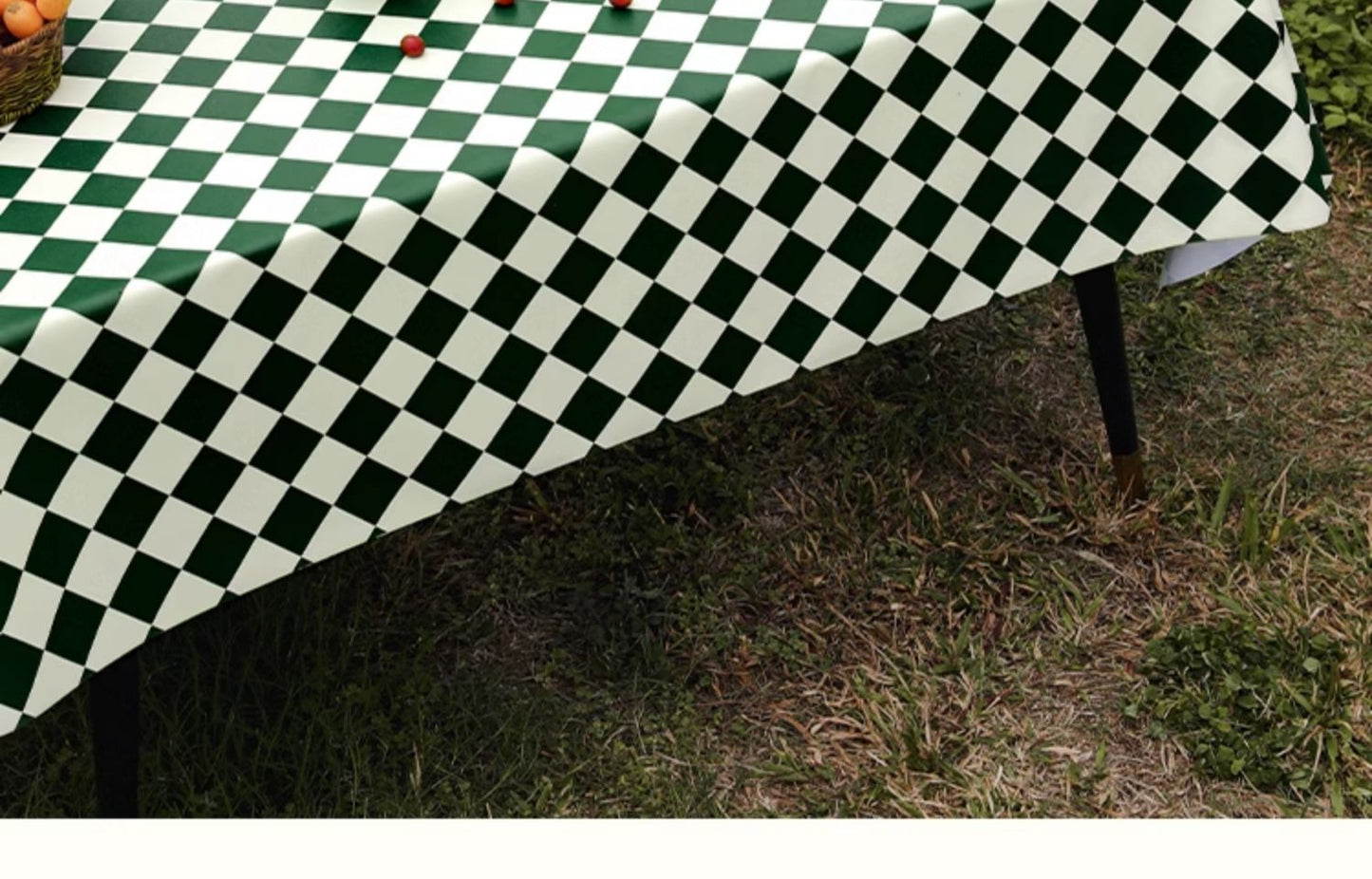 Outdoor Egg Roll Table Tablecloth Camping Picnic Table Mat Outdoor PVC Disposable Tablecloth Stall