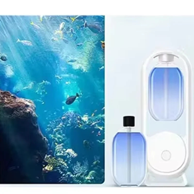 Automatic Fragrance Machine Essential Oil Diffuser Nebulizer Perfume Scent Machine for Kitchen and Toilet Home Deodorization