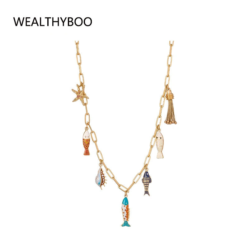 red Pepper Necklaces for Women Multilayer Collar Chain Verse Christian Jewelry 18K Gold Choker Plated/Stainless