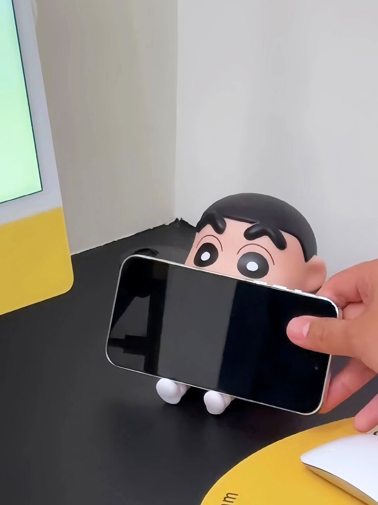 Hot Crayon Shin-chan Universal Desk Phone Holder Mount Stand for Mobile Phone Holder Bracket Table Stand for Ipad Samsung IPhone
