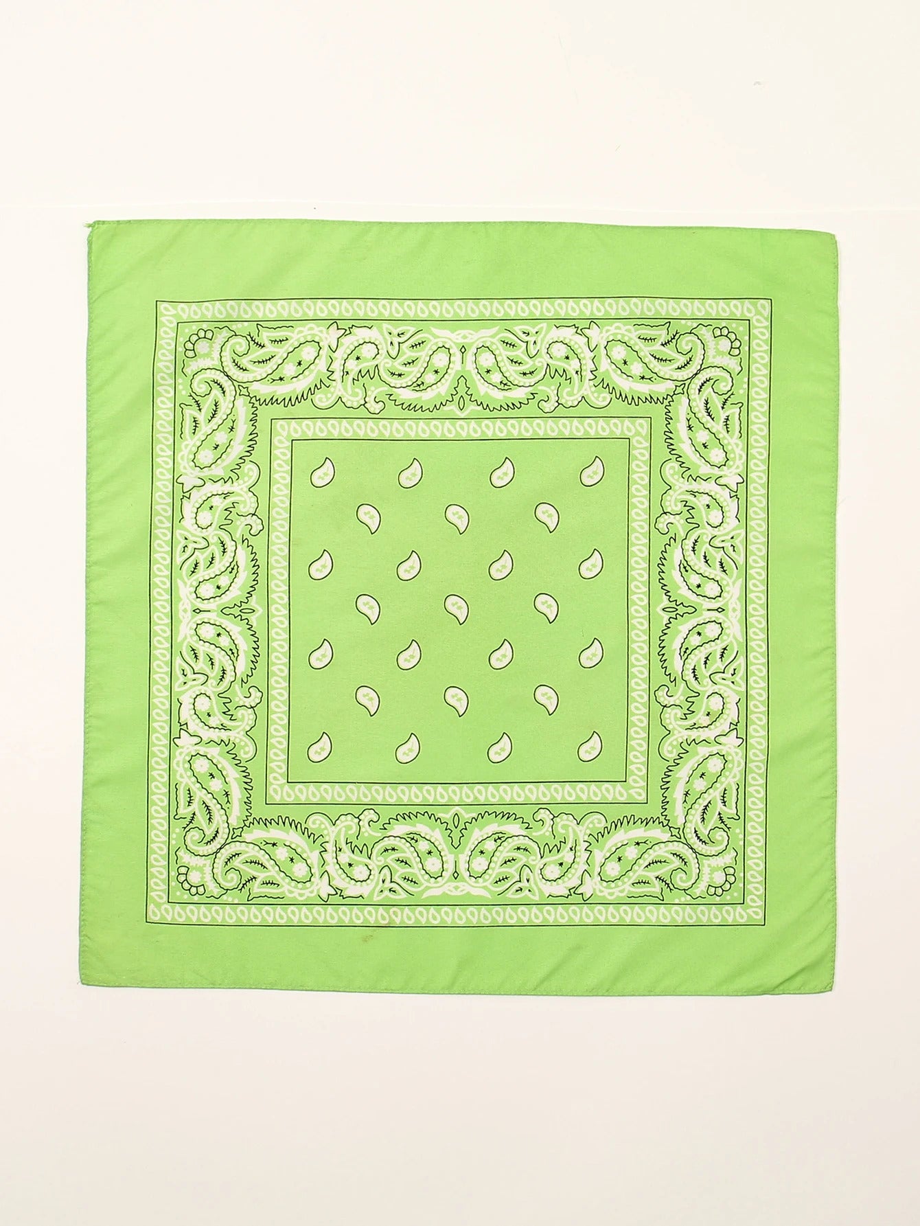 54cm*54cm Fashion Cotton Hip Hop Head Scarf Paisley Square Scarves Headwear Bandanna Hair Band Neck Wrist Wrap Band Accessories