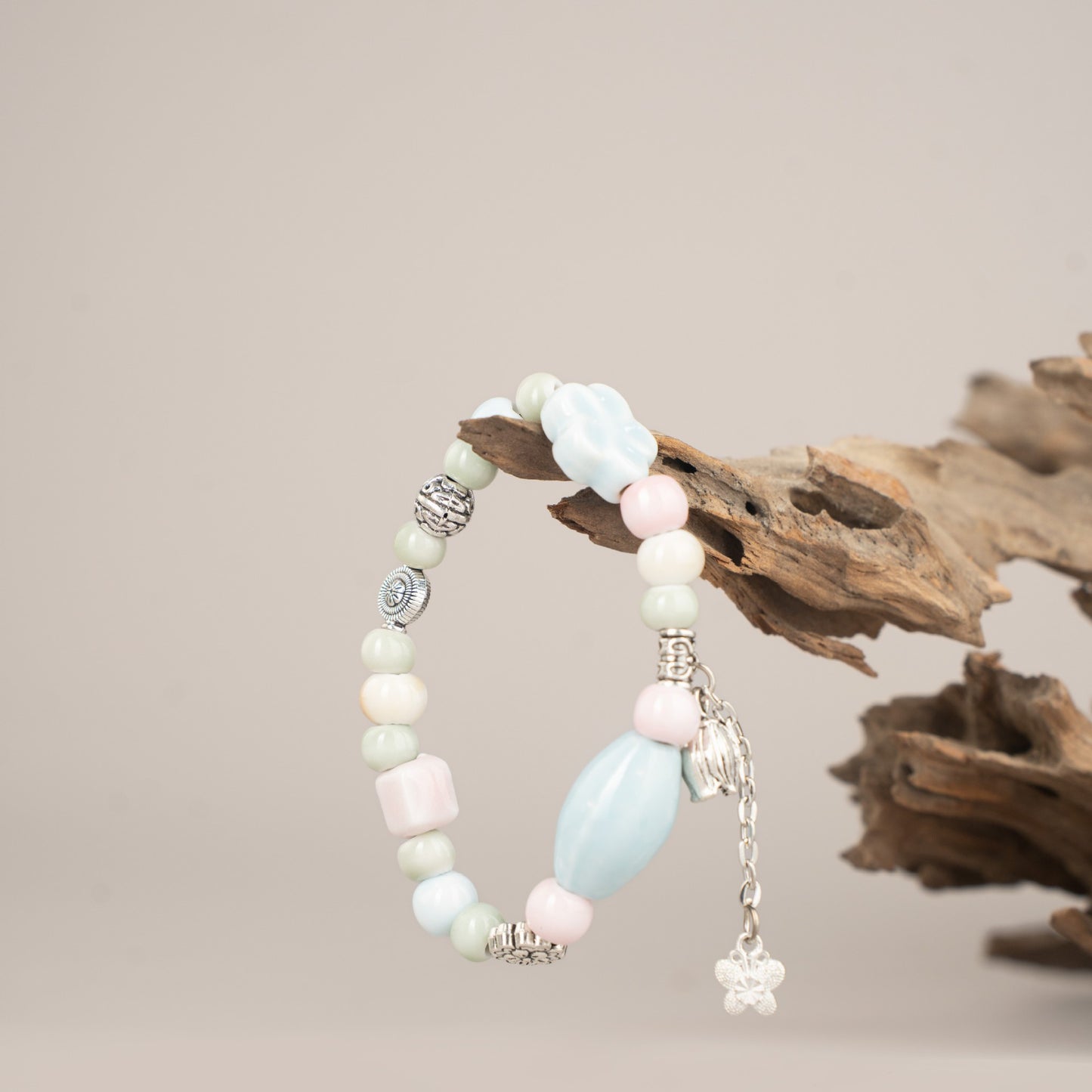 Jingdezhen Ceramic Jewelry Ethnic Style Simple Mixed Style Women's Gift Bracelet