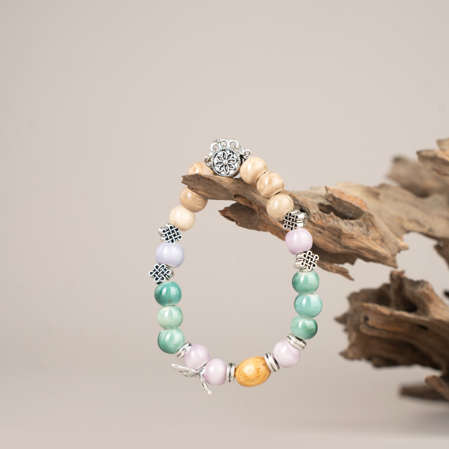 Jingdezhen Ceramic Jewelry Ethnic Style Simple Mixed Style Women's Gift Bracelet