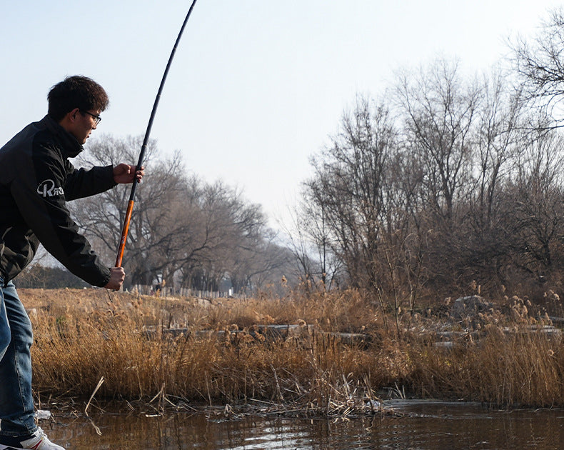 Rongyu Ultra-Light Short Section Stream Rod Fishing Rod Pole Rod 28 Adjustable Fishing Rod Carp Rod Micro Object Taiwan Fishing Rod One Piece Wholesale