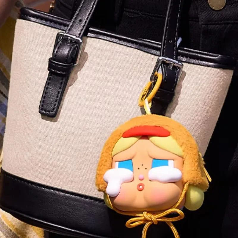 New Genuine Crybaby Series Action Figures Crying Duck Crying Duck Crying Bear Earphone Bag Kids Trendy Peripheral Fashion Gifts
