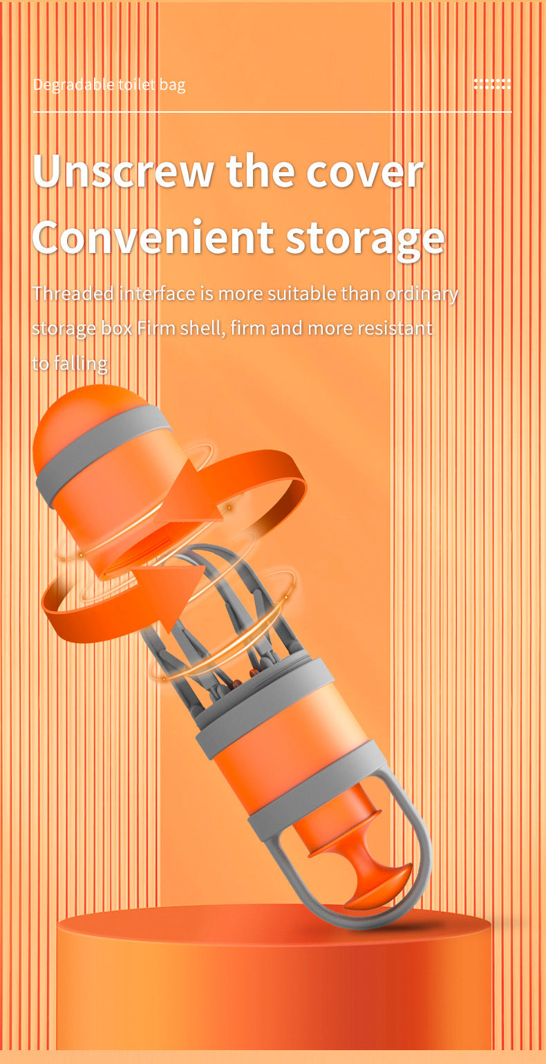 New Cross-Border Amazon Pet Cleaning Supplies Cartoon Pooper Scooper Stool Bag Outdoor Shovel Shit Device Pet Pooper Scooper