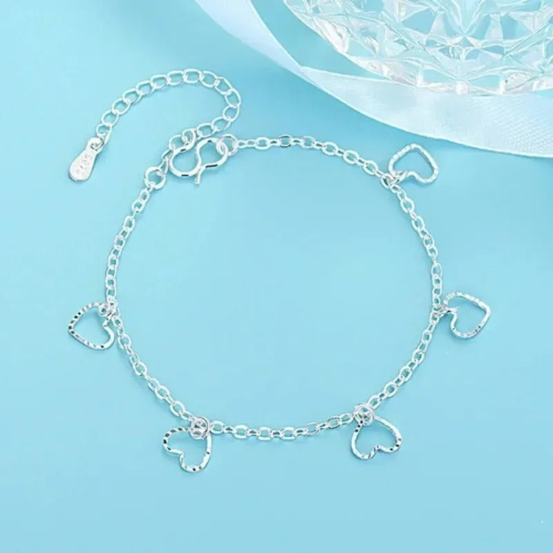 925 Sterling Silver Bracelet Woman Vintage Luxury Original Jewelry Accessories Fashion Designer Party Wedding Jewelry Gifts 2024