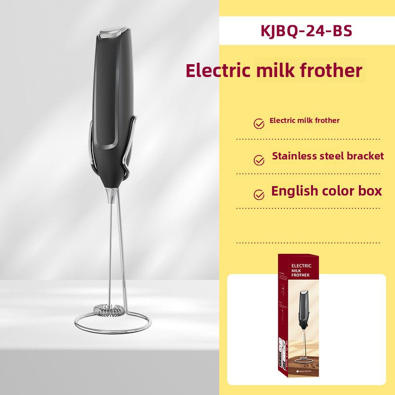 Amazon Electric Milk Beater New Stainless Steel Coffee Cream Electric Milk Beater Egg Beater Portable Blender