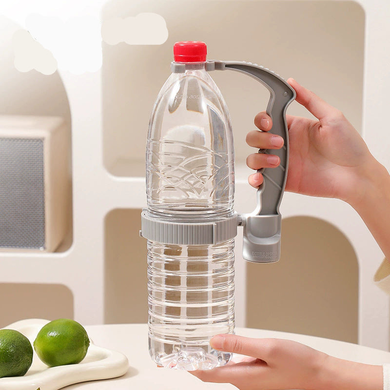 Creative Beverage Bottle Pourer Handle Adjustable Control Pouring Speed Rack Built-in Bottle Opener Beverage Pouring Rack