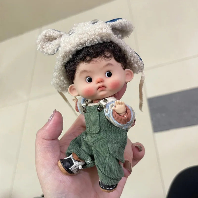 ShugaFairy New Design 1/6 PangPi Big Head with Baby Body Resin Material Cute Ball Jointed Dolls