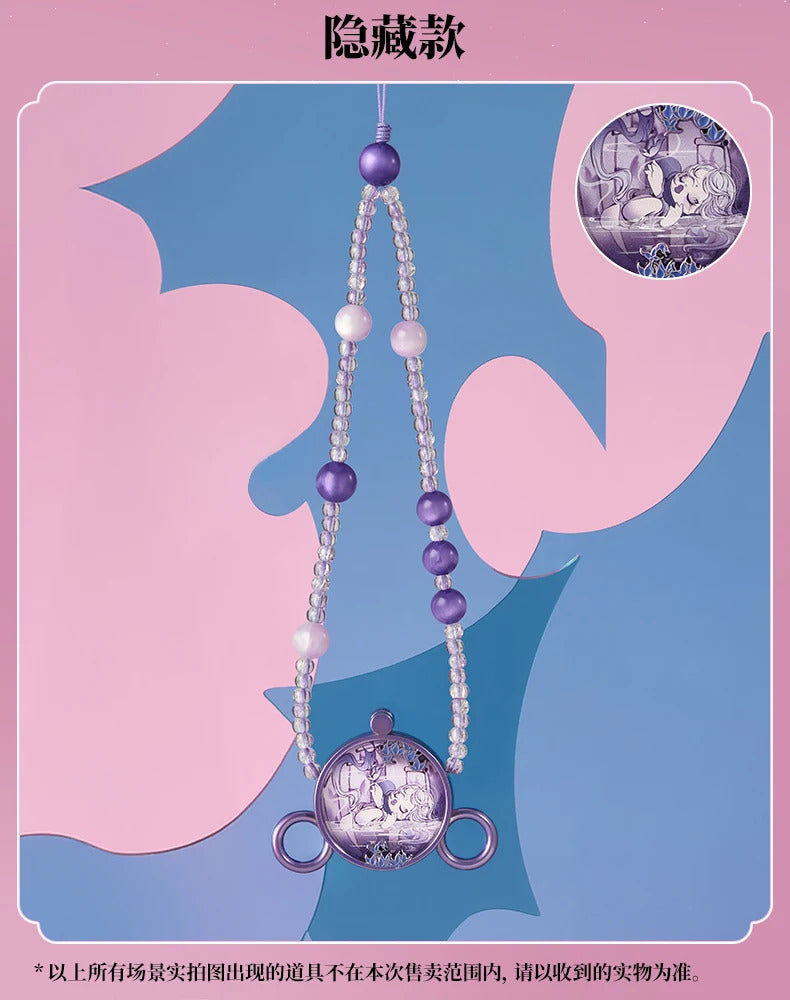 New Genuine Skullpanda The Mirage Series Phone Chain Blind Box Cute Skullpanda Mystery Box Collectible Pendants As Gifts