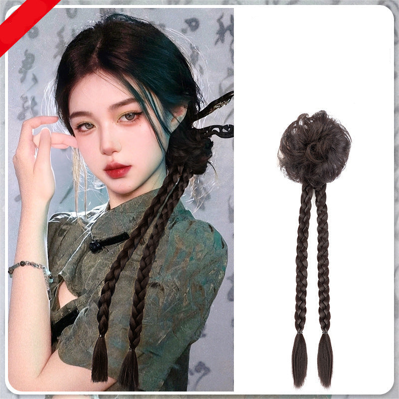 Colorful Ropes Boxing False Braids Hot Girl Sweet Cool Personality High-Temperature Fiber Handmade Braid Dreadlocks Source Factory in Stock Stable