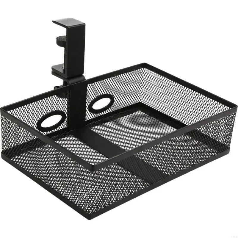 Multifunctional Tray and Basket for Office Supplies Easy Access Under Desk Storage Shelf Large Capacity Drawer